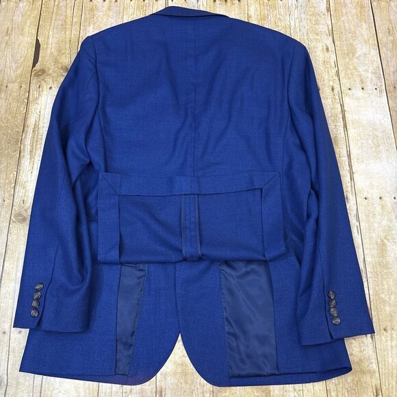 Baroni Blazer Max Davoli Drago Wool Made In Italy Size 44S - Picture 7 of 11